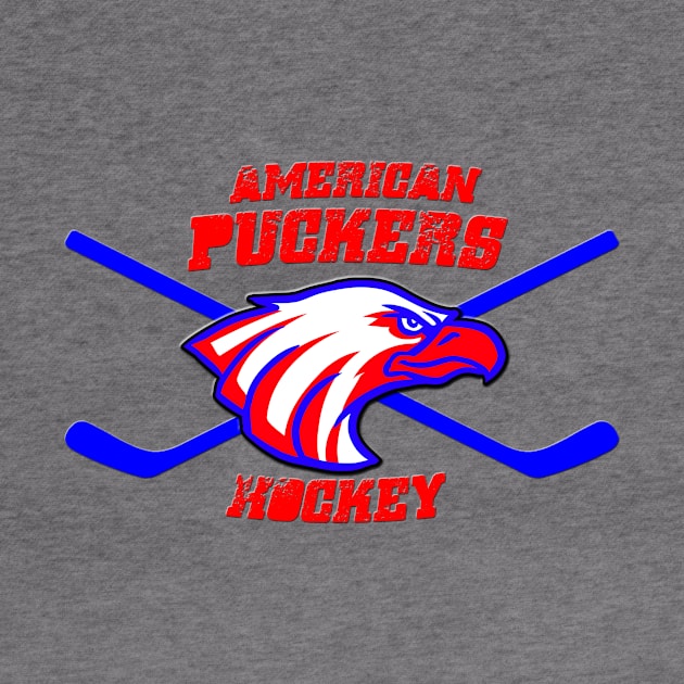 American Puckers Hockey Eagle by PuckersHockey